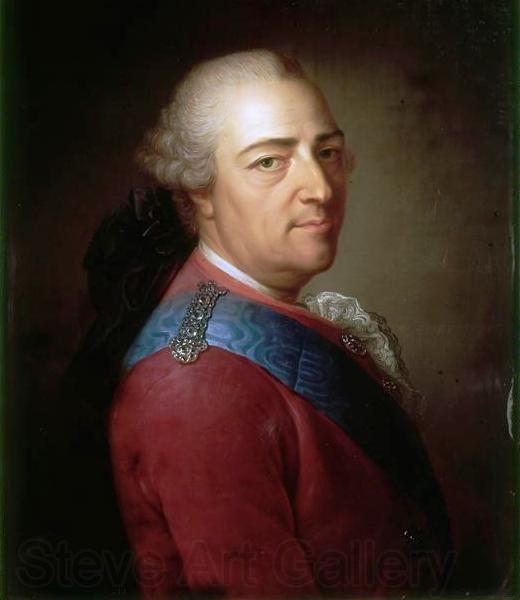 Armand-Vincent de Montpetit Louis XV King of France and Navarre Norge oil painting art